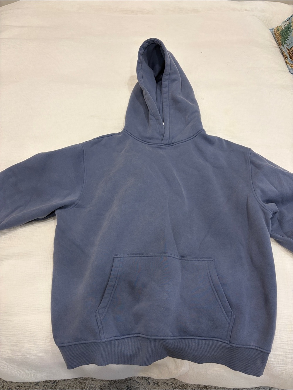 Amazon Blue Pullover Hoodie Sweatshirt